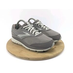 Brooks Addiction Walker 2 Womens 9 Wide Grey Walking Shoes Sneakers Athletic